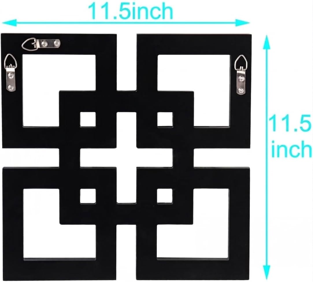 Square Shaped Wall art mirror 11.5 x 11.5 (Pack of 2)