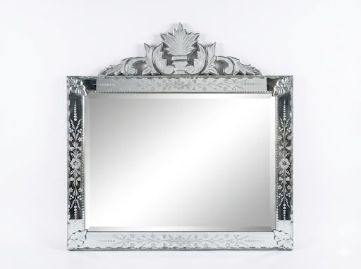 Venetian Rectangle Wall Mirror Italian Finished