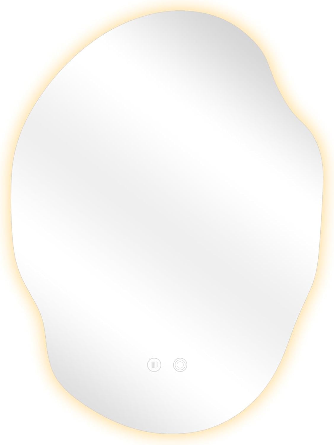 LED Irregular Bathroom Wall Mirror