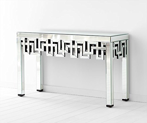 Contemporary Console Table with Mirror