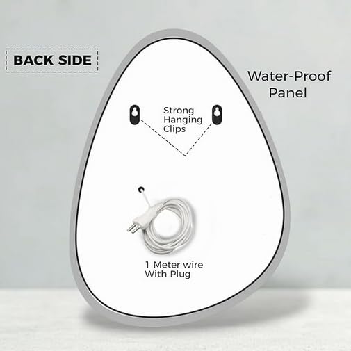 LED Irregular Bathroom Wall Mirror