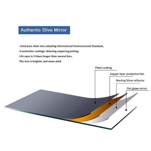 Wood Round Bathroom Mirror