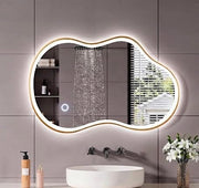 LED Cloud Framed Wall  Mirror
