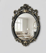 Vintage Oval Antique Mirror
