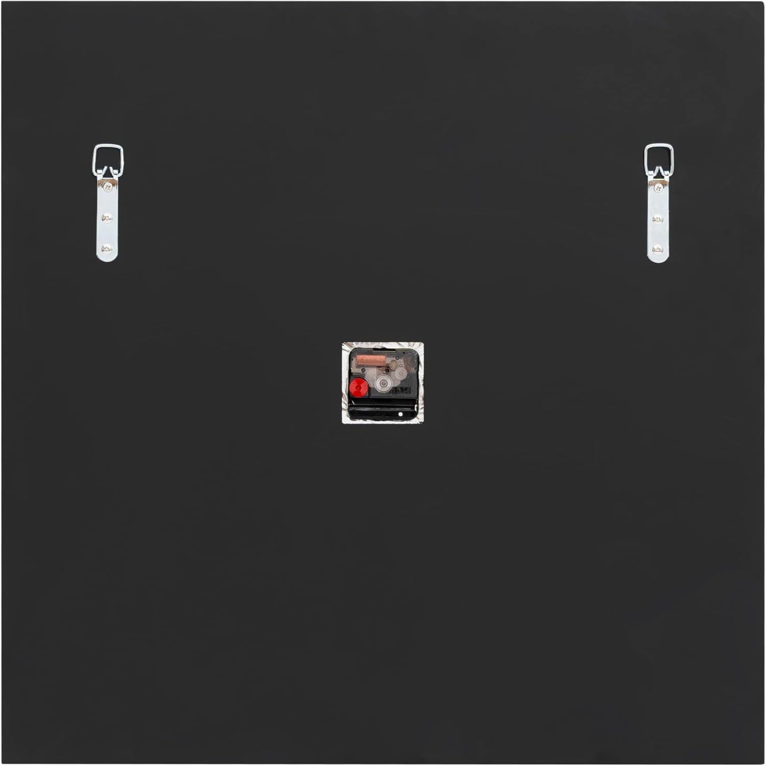 Square Crushed Diamond Mirrored Wall Clock 24inch