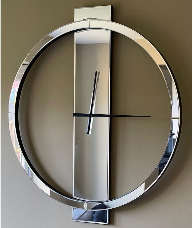 Decorative Mirror Wall Clocks, 24 Inch