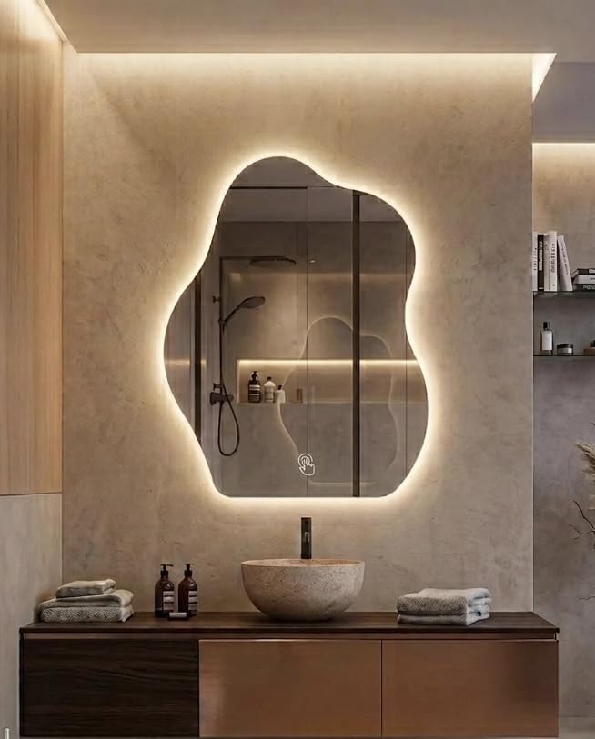 LED Irregular Backlite Mirror