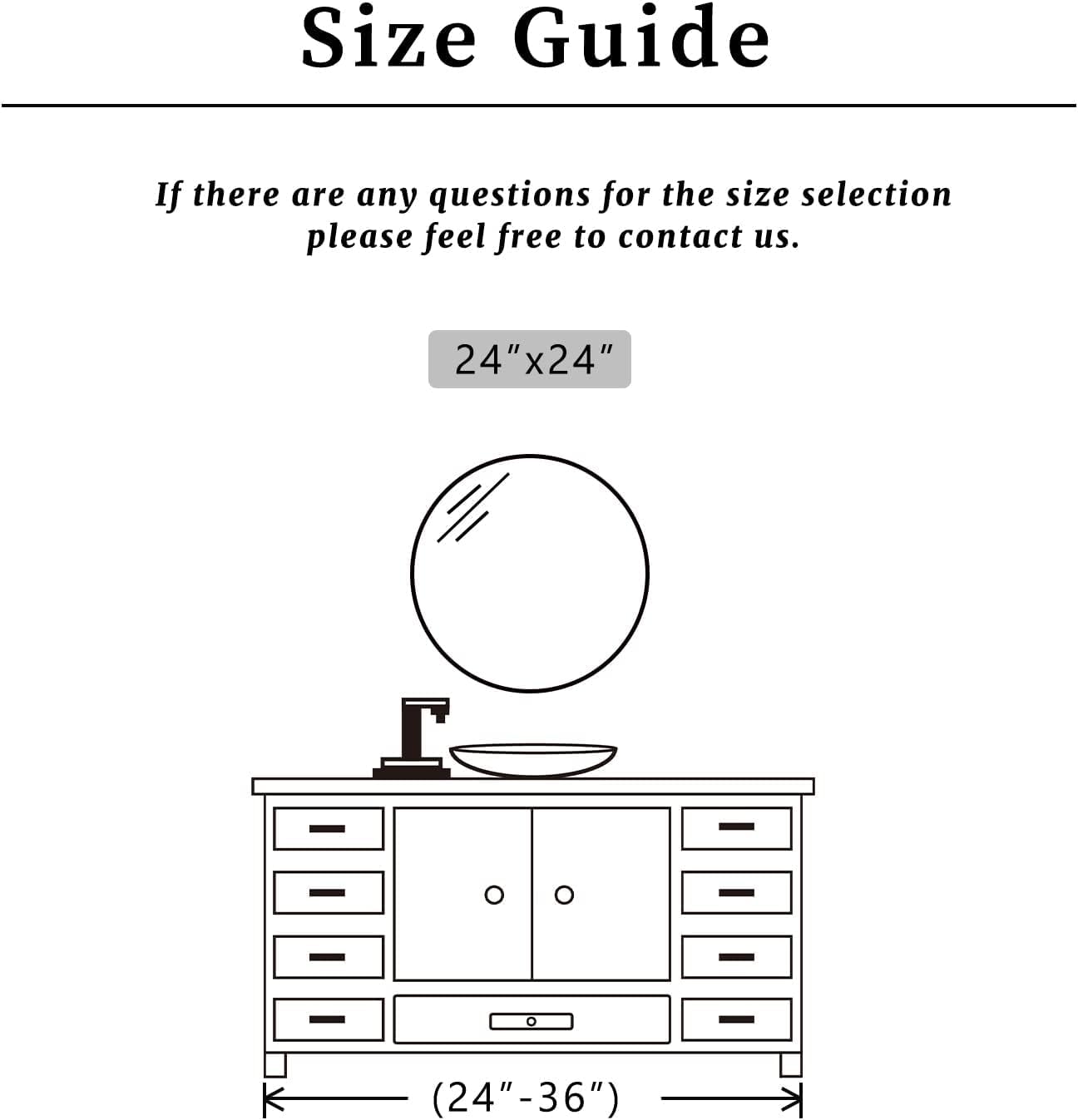 Gold Metal Framed Wall Round Mirror