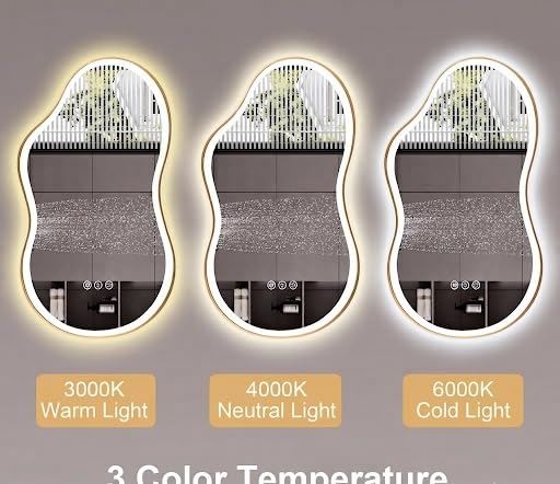 LED Cloud Framed Wall  Mirror