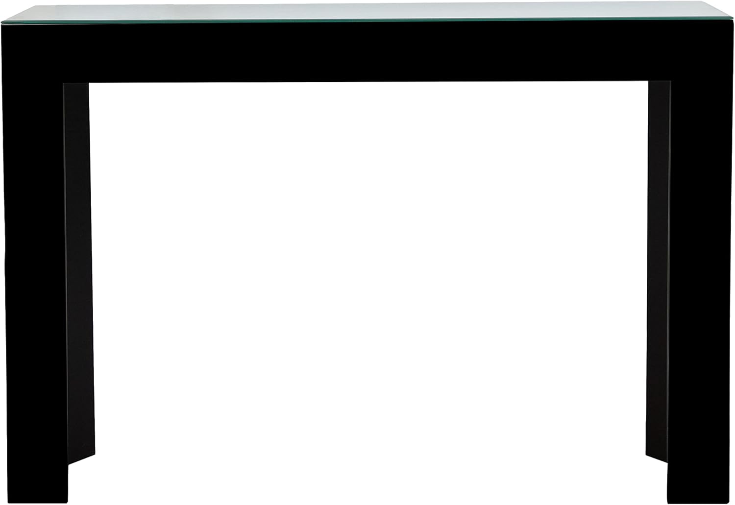 Line Design Mirror Console Table