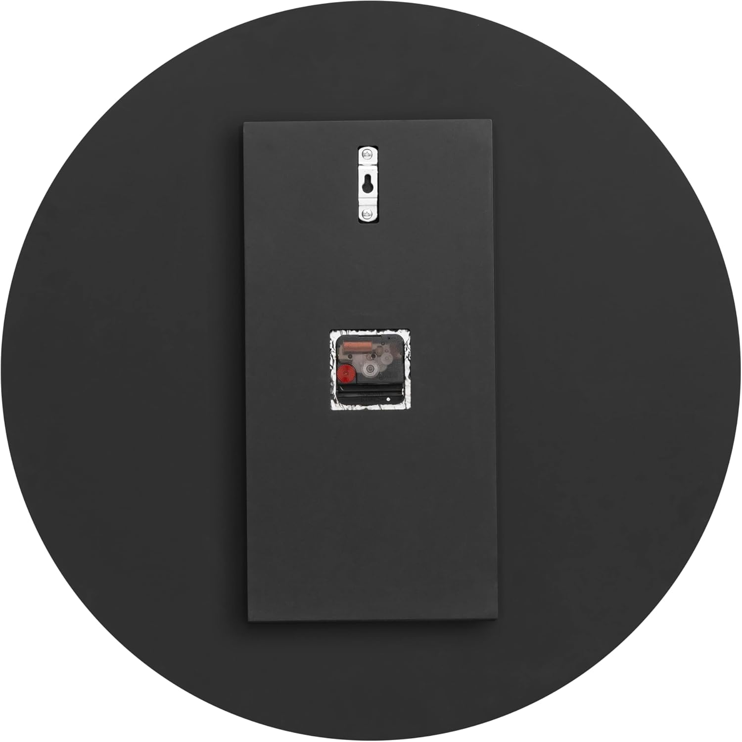 Round Crushed Diamond Mirrored Wall Clock 24inch