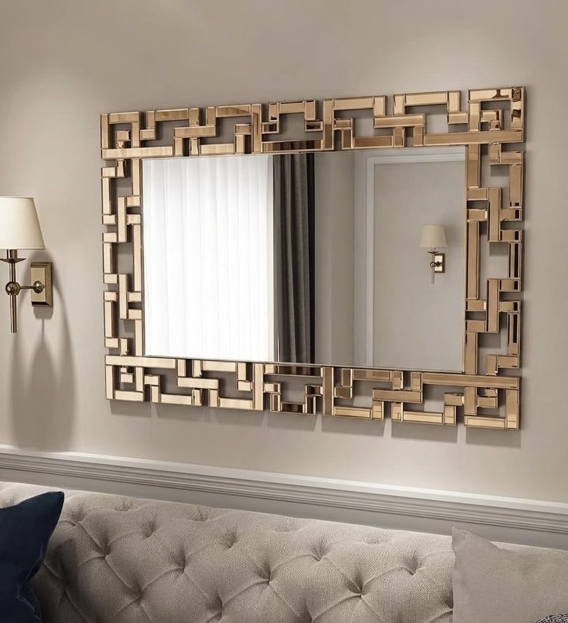 Puzzle Design Decorative Mirror