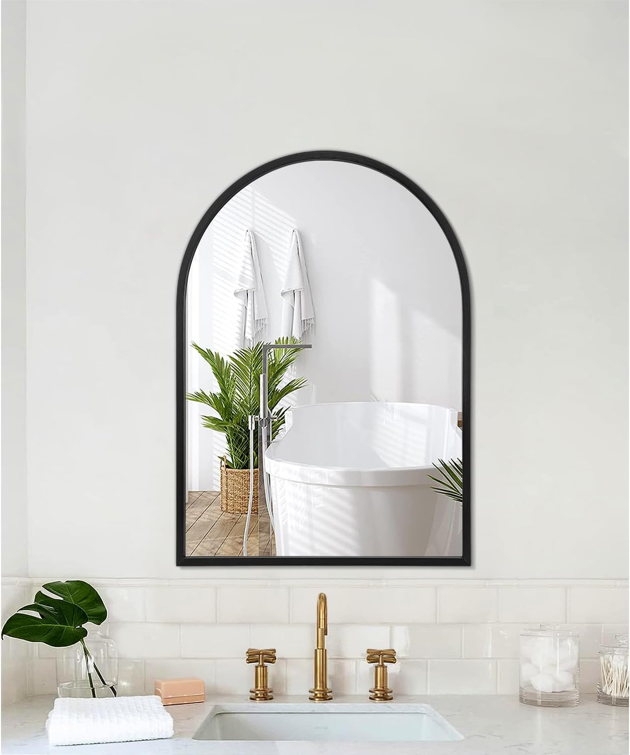 Arch Framed Wall Mirror