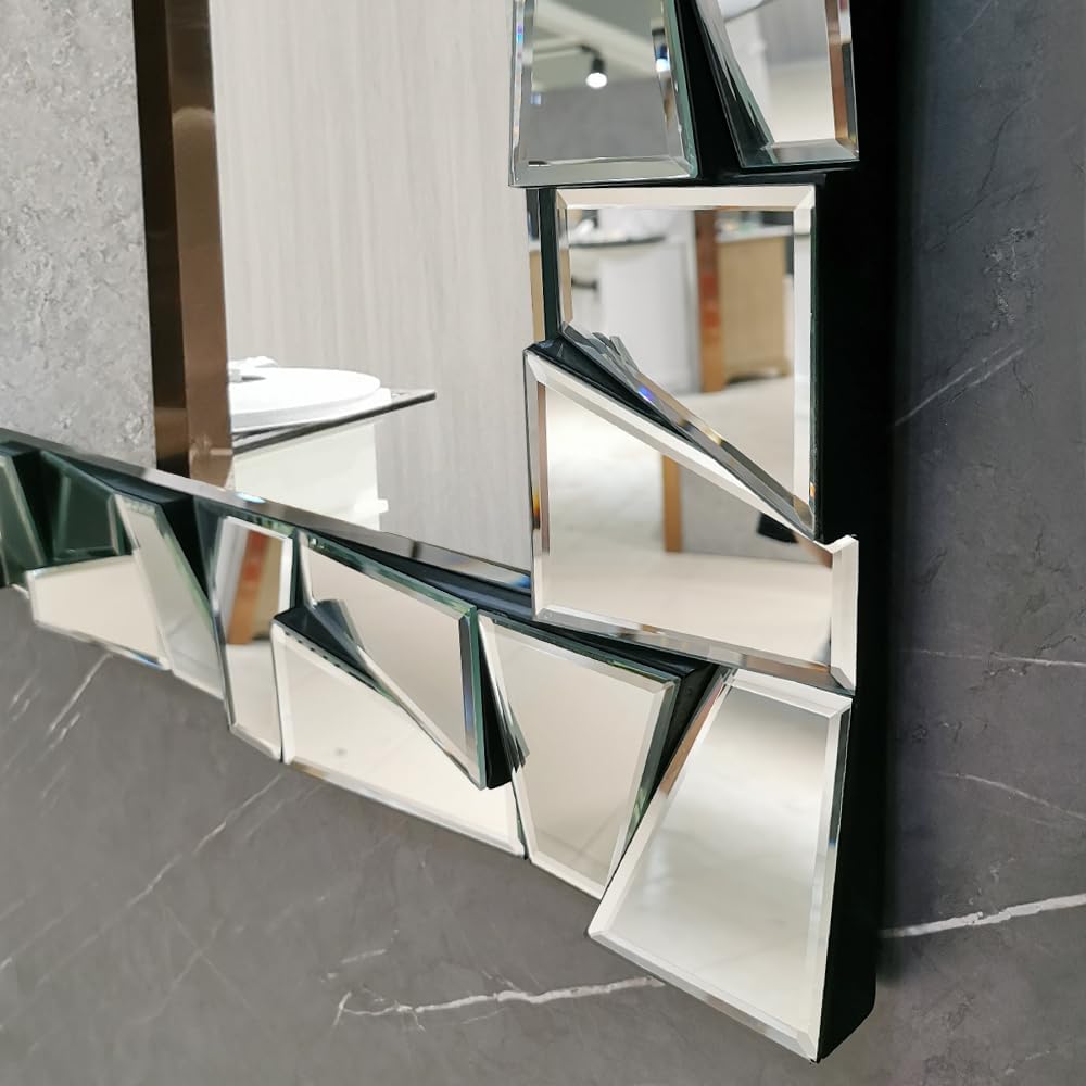3D Decorative Wall Mirror 36" x 24"