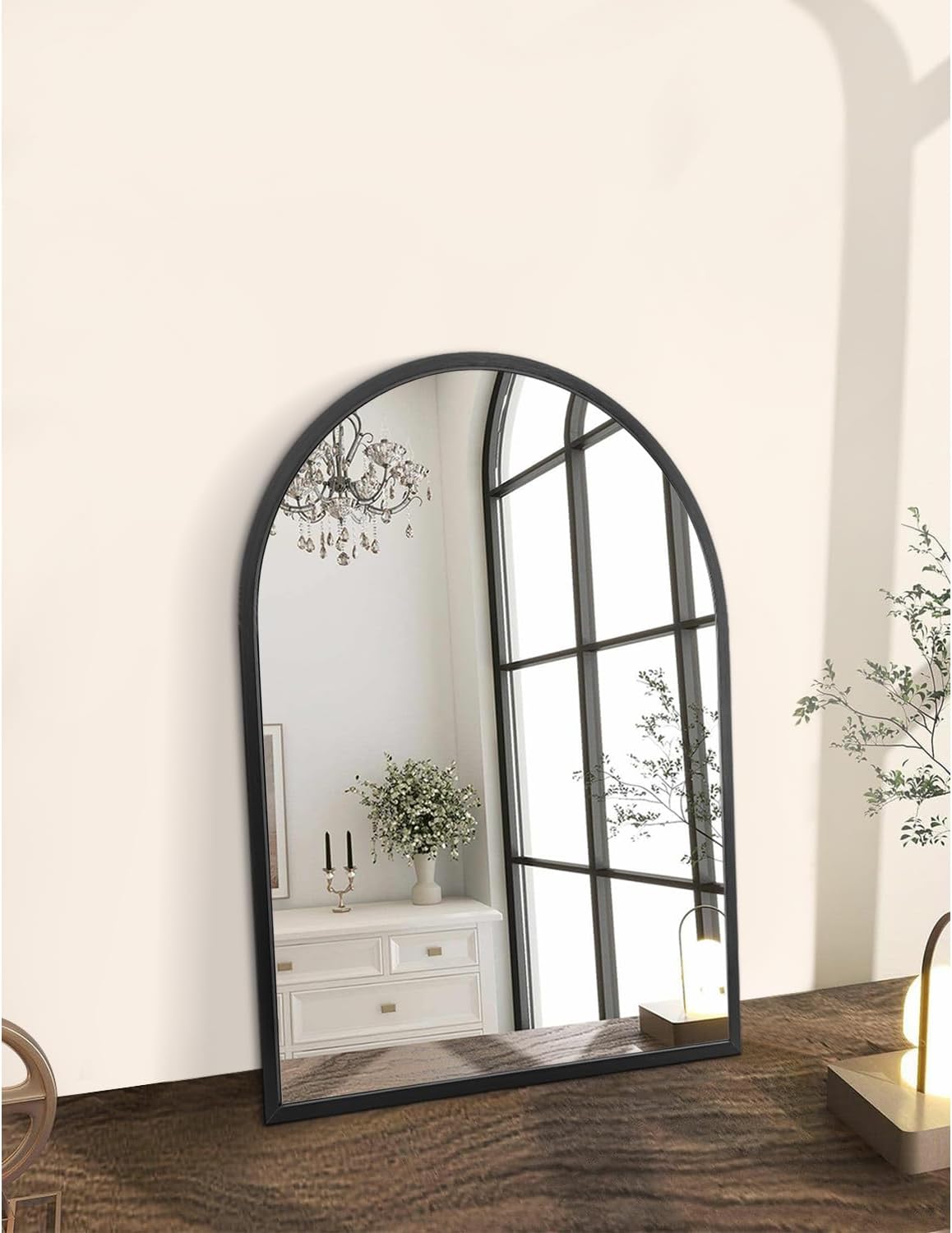 Arch Framed Wall Mirror