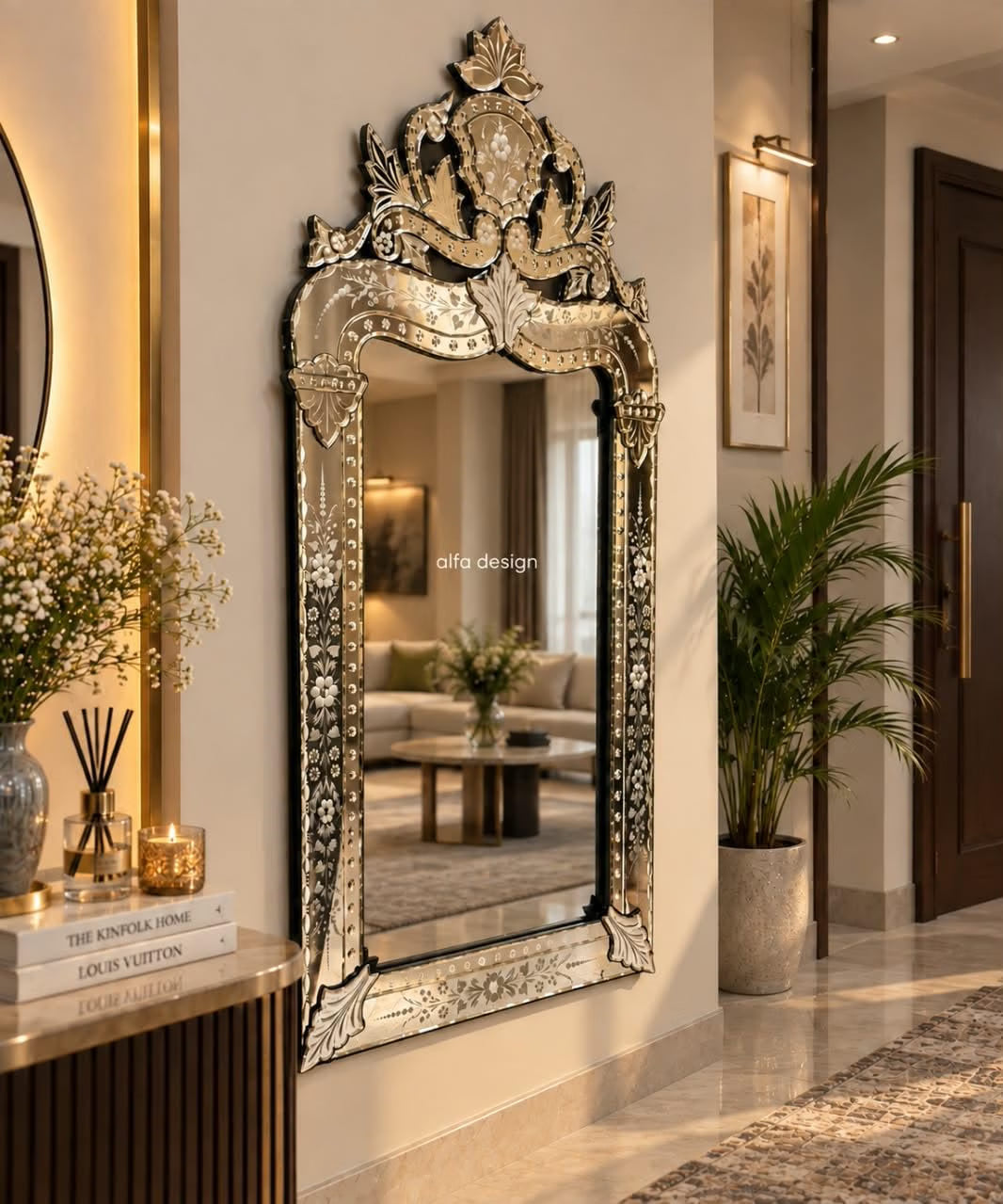 Arch Model Wall Venetian Mirror