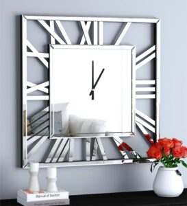Decorative Mirror Wall Clocks, 24 Inch