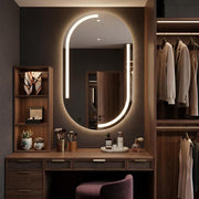 LED Capsule Wall Mirror  Frontlite & Backlite