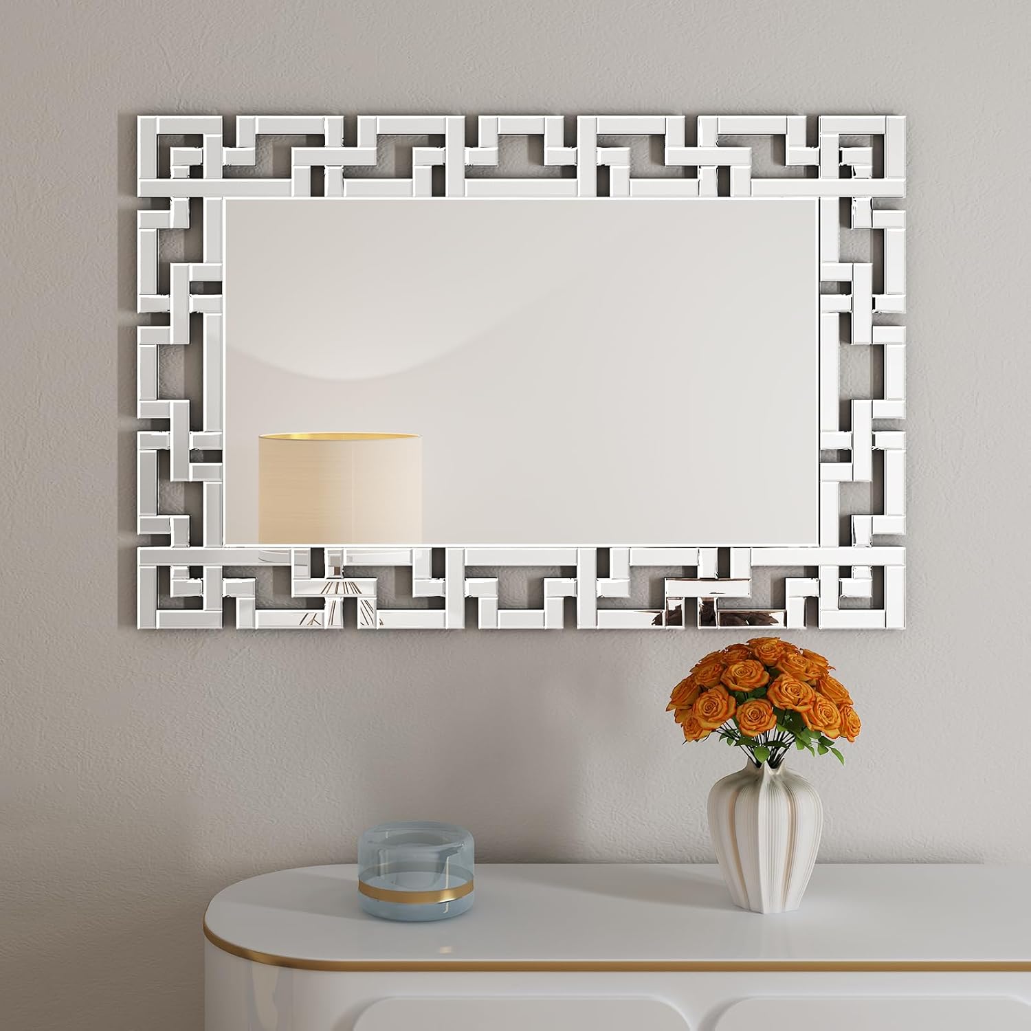 Puzzle Design Decorative Mirror