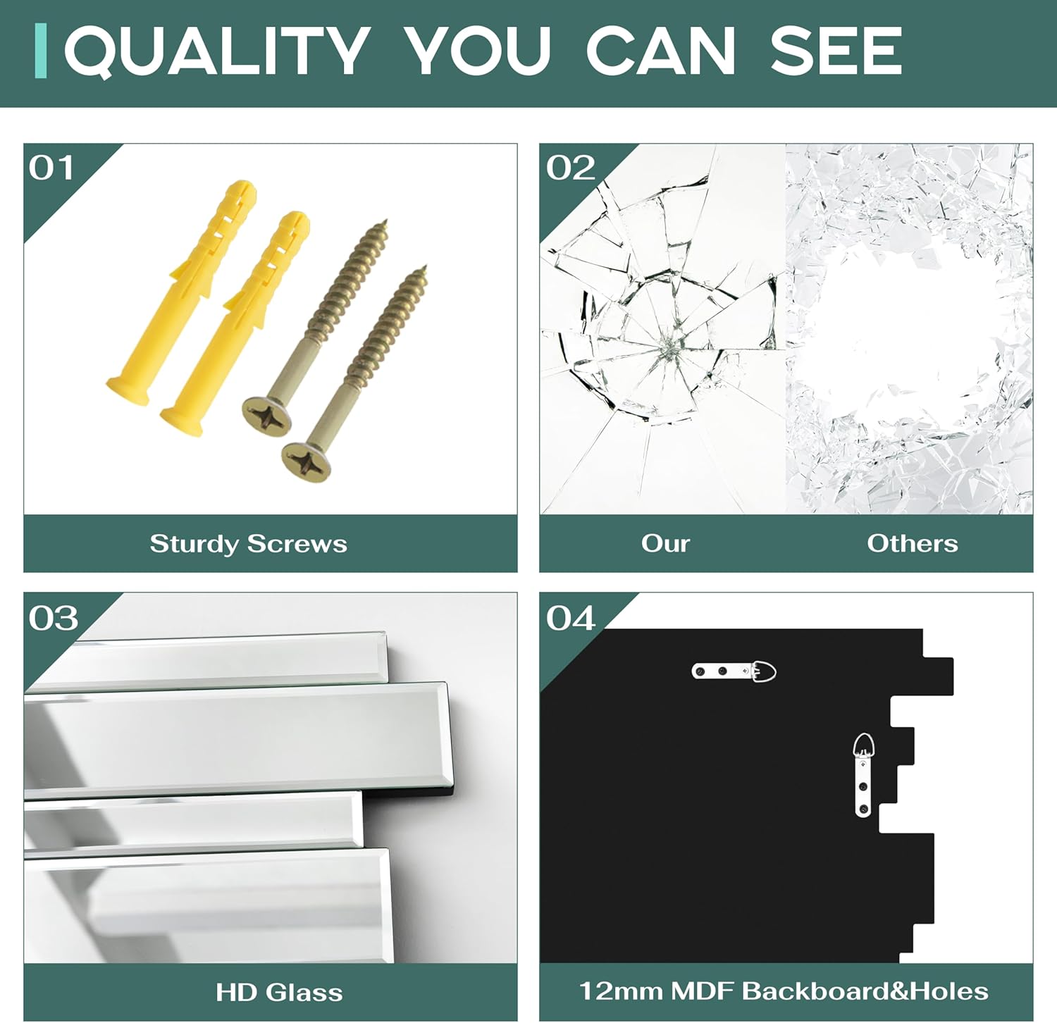 Wall Decorative Mirror for Wall Arts