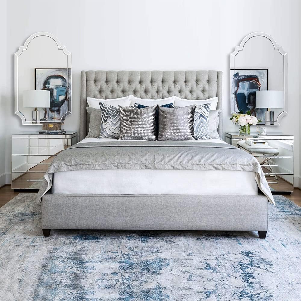 Chende 22" x 34" Arched Decorative Wall Mirror