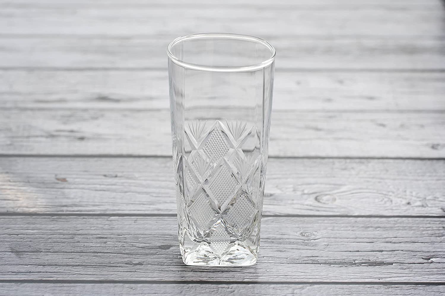 Hand Made Design Istanbul | Drink| Milk | Wine |Beer | Water & Juice Glass (Set of 2)(320 Ml) with Luxury Box