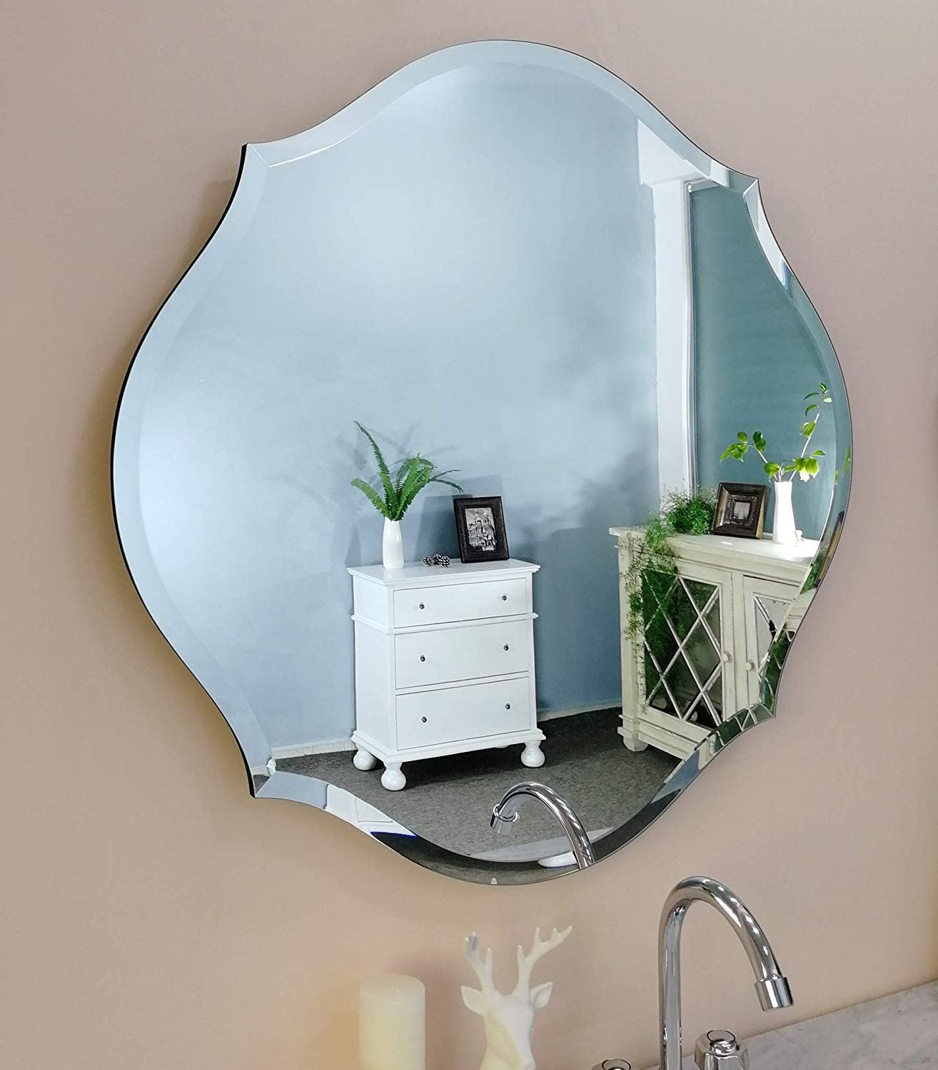 Scolpe Bathroom Wall Mirror