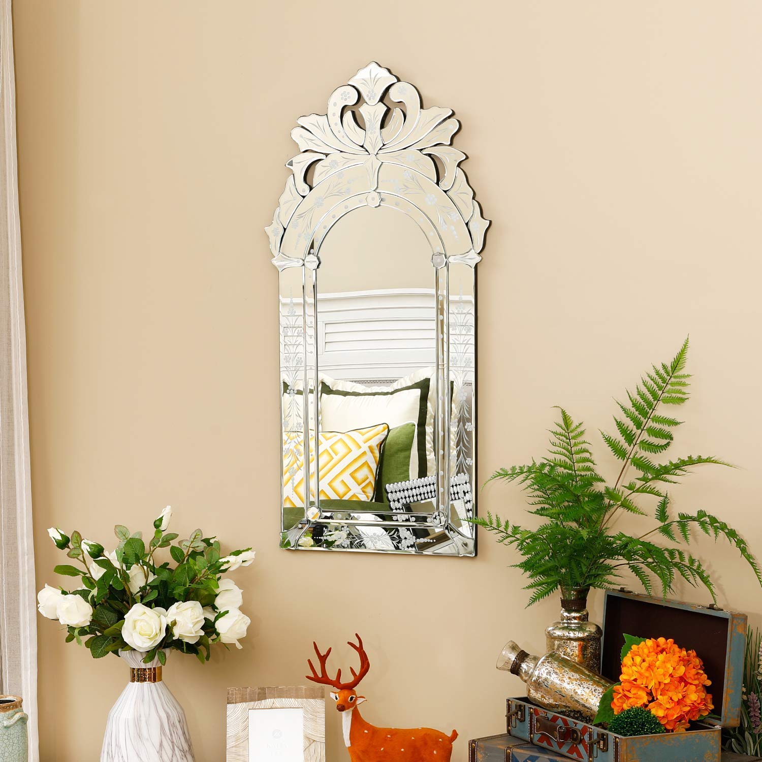 Venetian Wall Mirror 40"x20"inch
