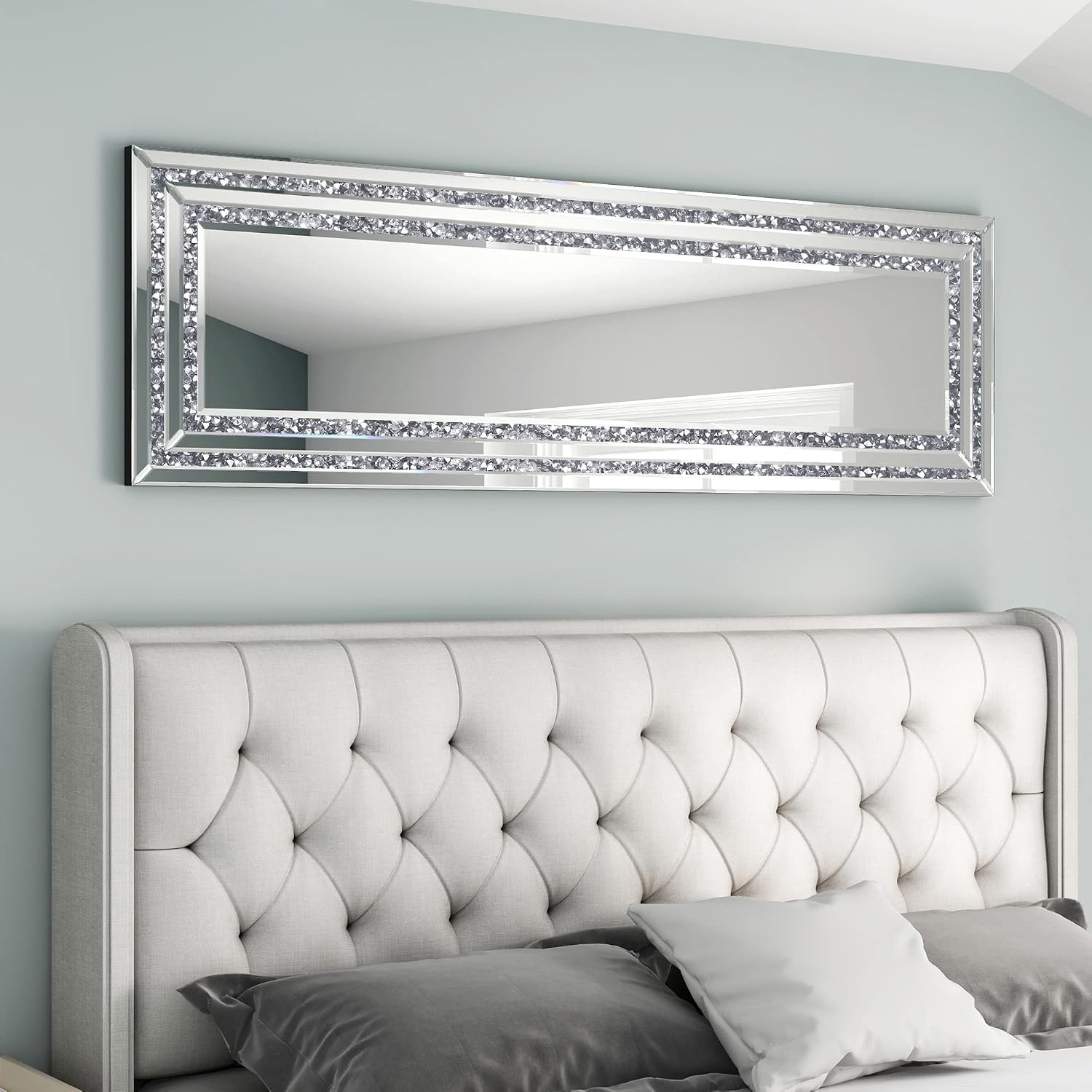 Diamond Crush Full-Length Standing Mirror