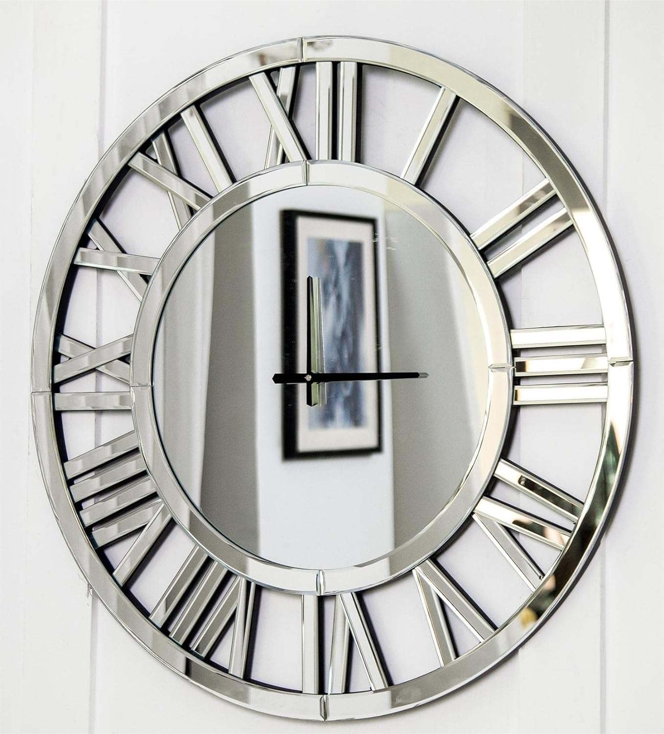 Decorative Mirror Wall Clocks, 24 Inch