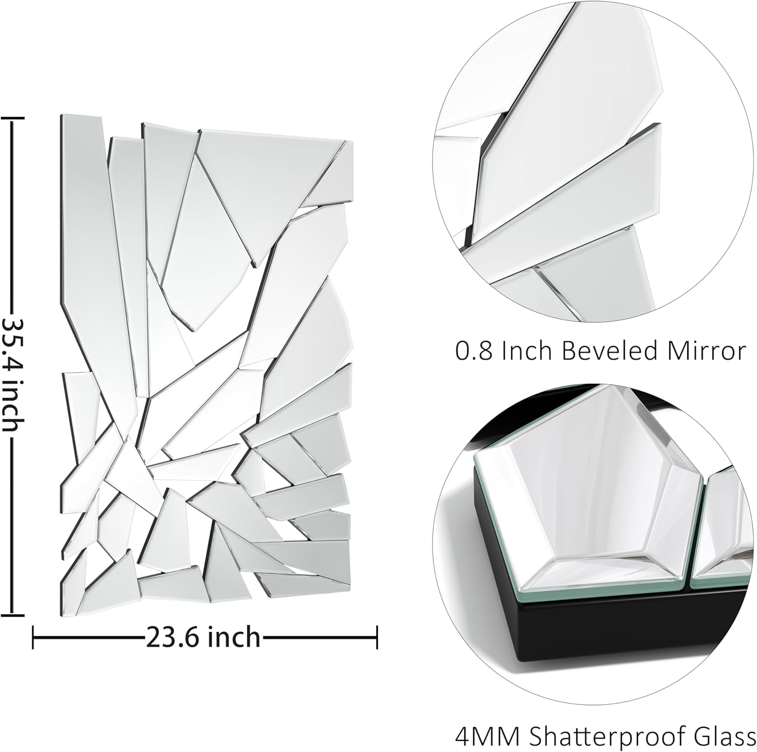 Wall Mirror Decorative for Wall Art