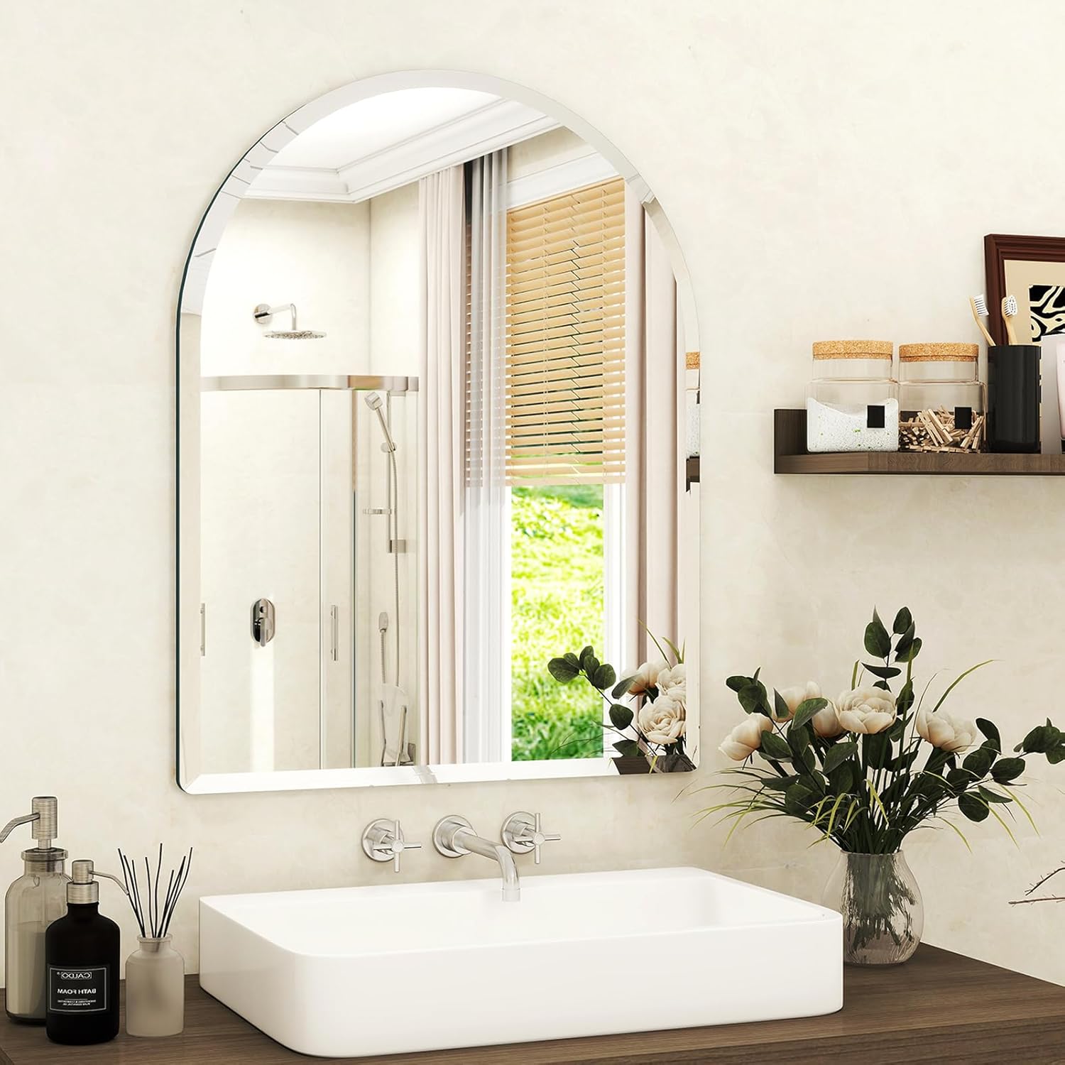 Frameless Bathroom Wall Mirror
