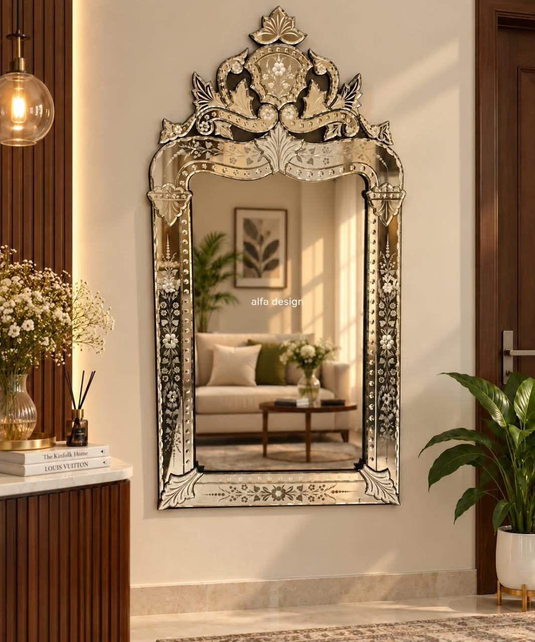 Arch Model Wall Venetian Mirror