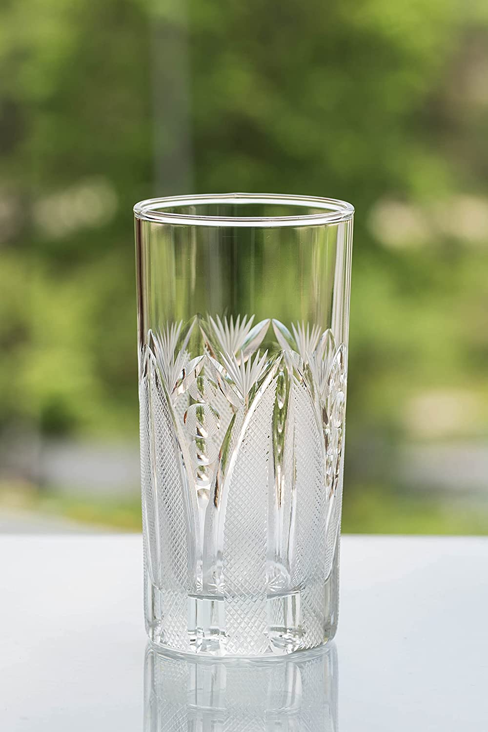 Hand Made Design Istanbul | Drink| Milk | Wine |Beer | Water & Juice Glass (Set of 2)(350 Ml) with Luxury Box