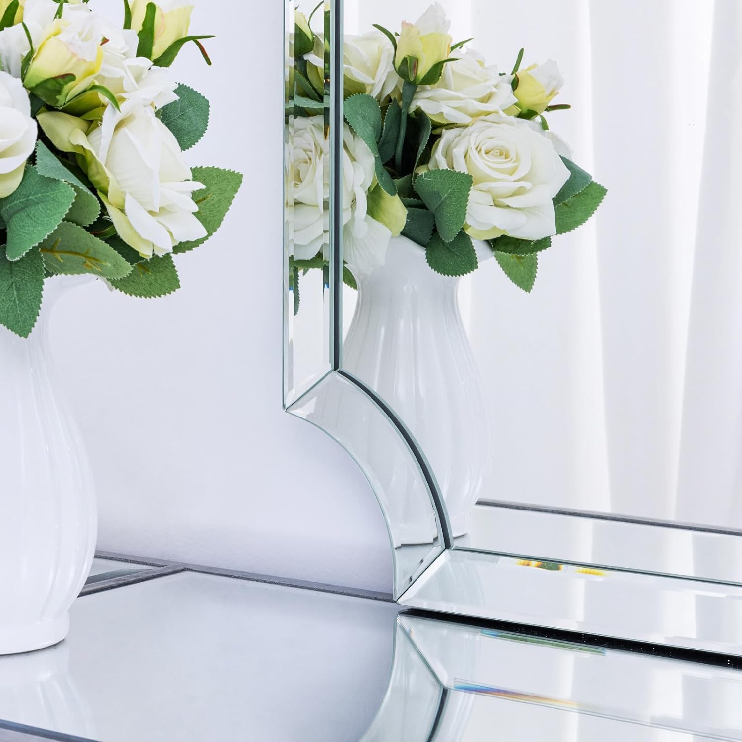 Chende 22" x 34" Arched Decorative Wall Mirror