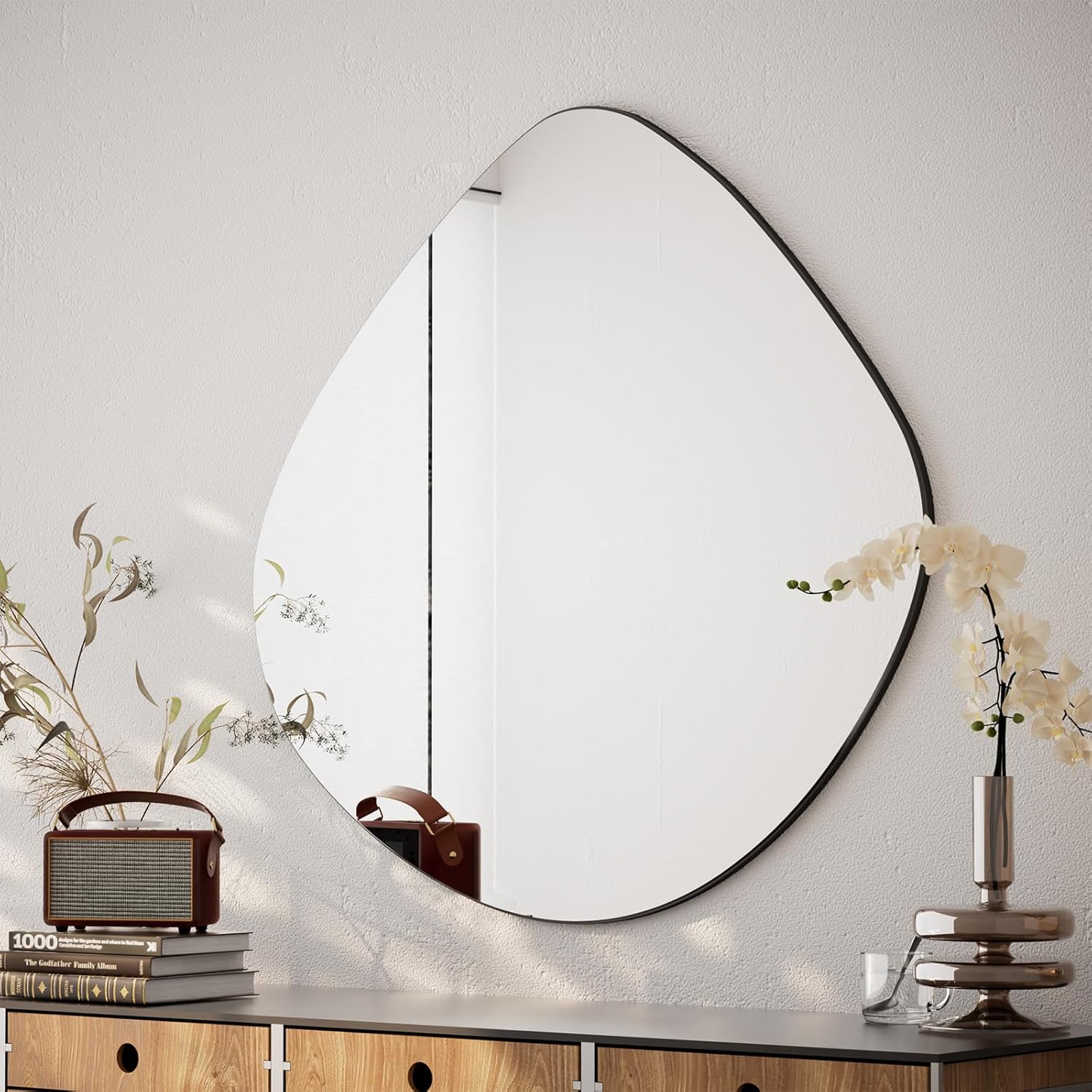 Bathroom Frameless Wall Mirror