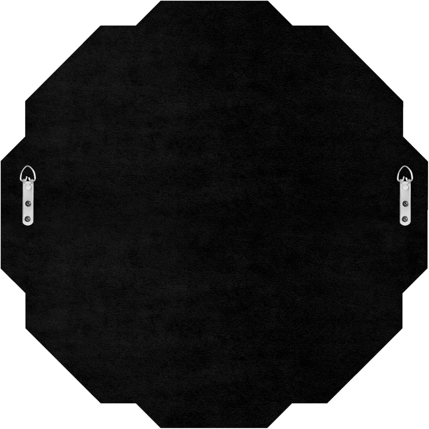Hexa Design Round Decorative Mirror