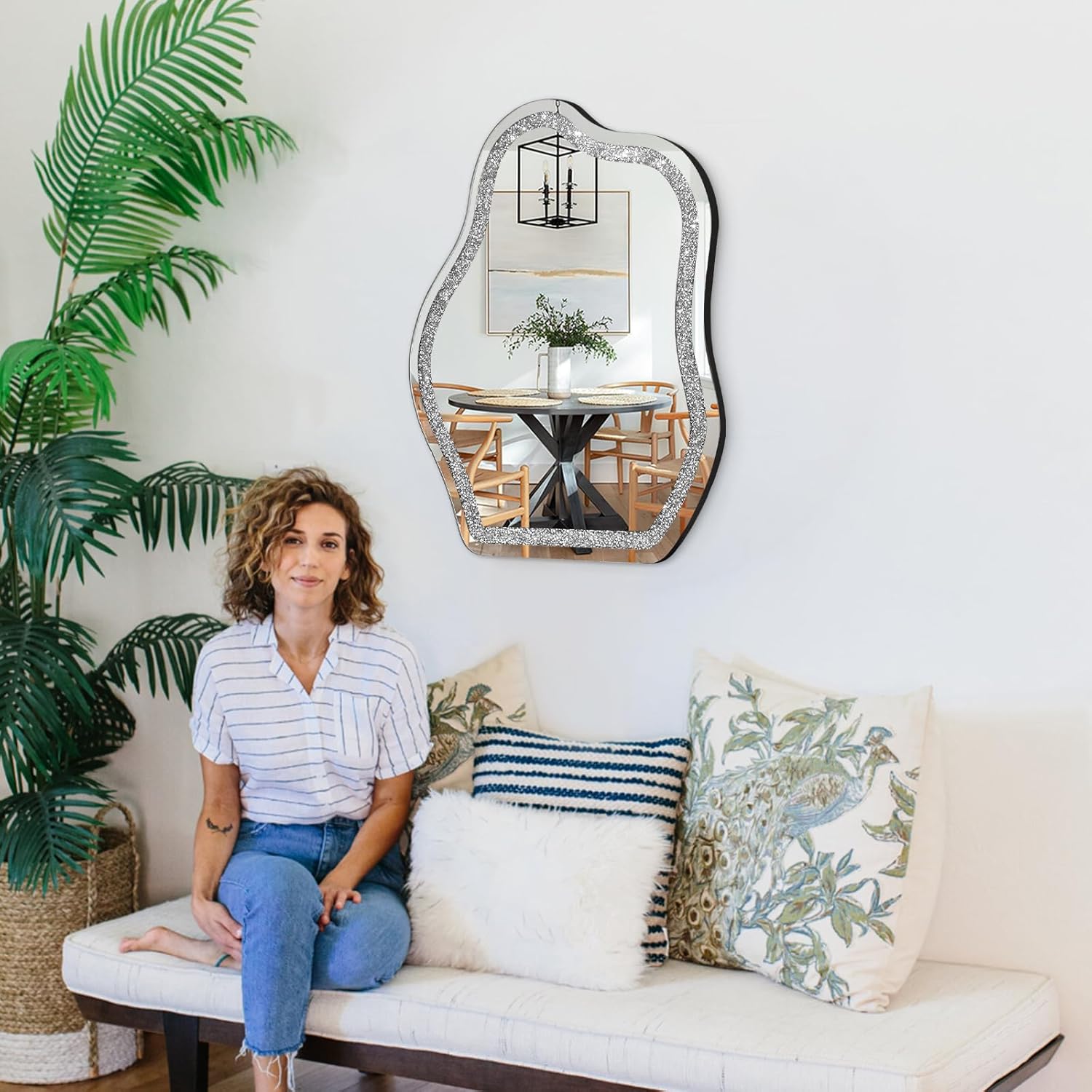 Toy Crystal Venetian Mirror 20"x16"inch