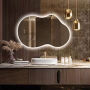 Anti-Fog Baklite LED Cloud Framed Wall  Mirror