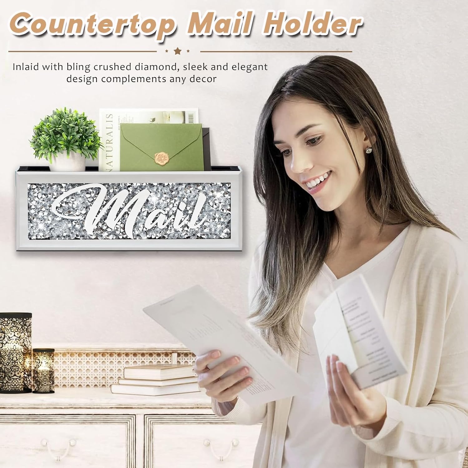 Mail Holder for for Desk & Wall