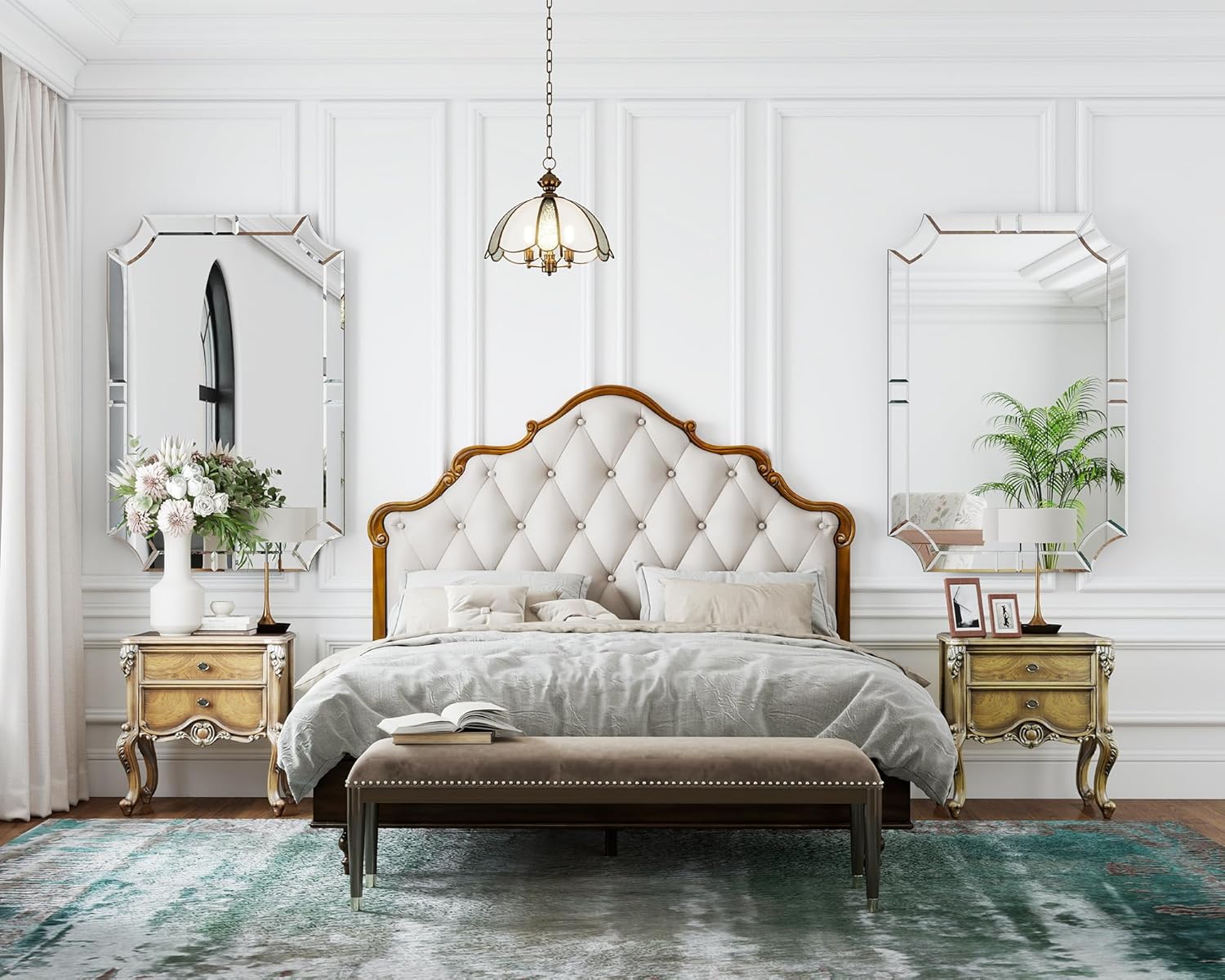 Modern Decorative Wall Mirror 36" x 24"