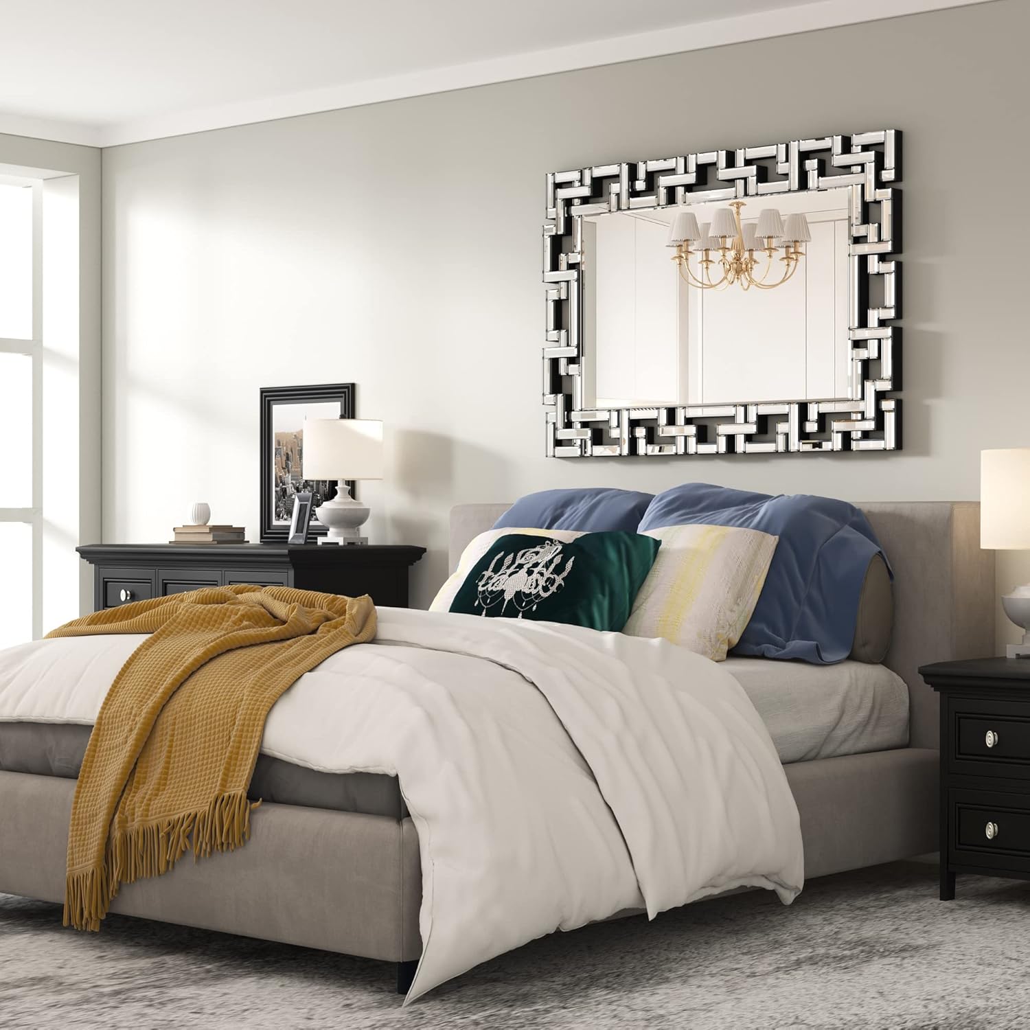 Puzzle Design Decorative Mirror