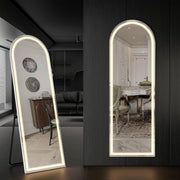Arch Full Length Mirror with LED Lights