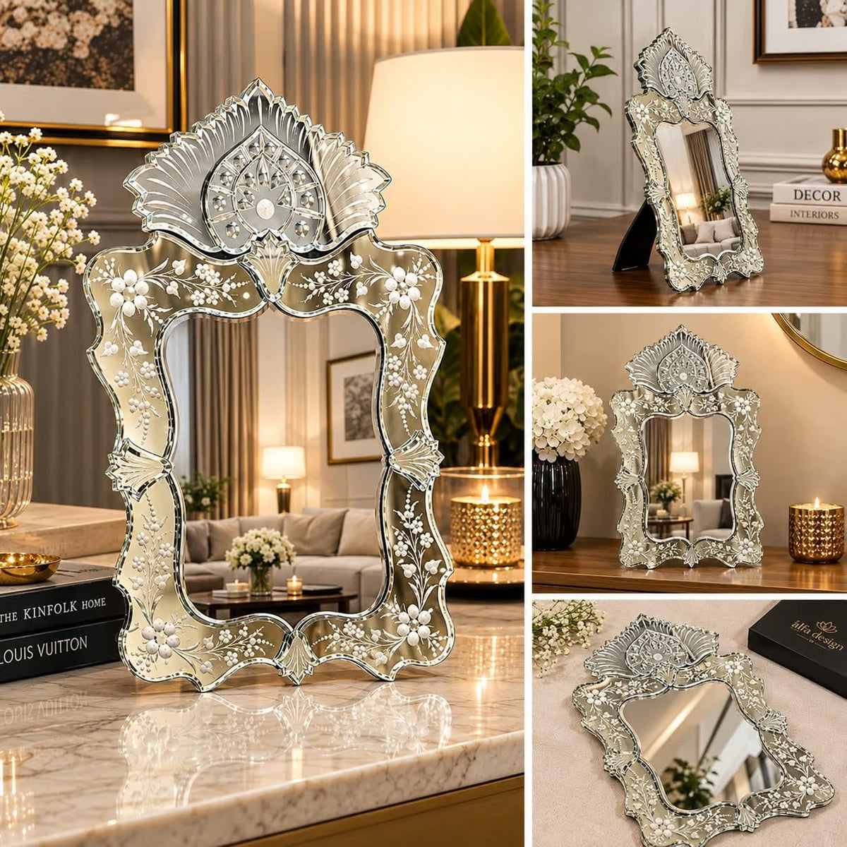 Venetian Decorative Mirror, Make up Mirror