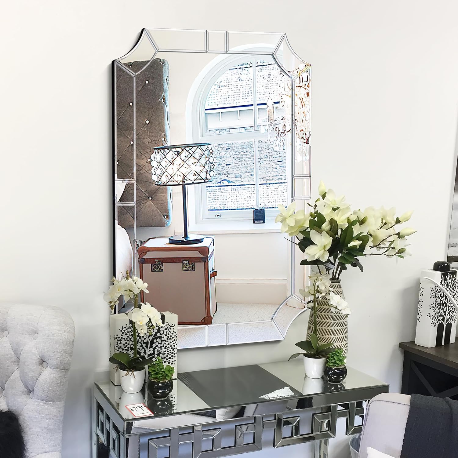 Modern Decorative Wall Mirror 36" x 24"