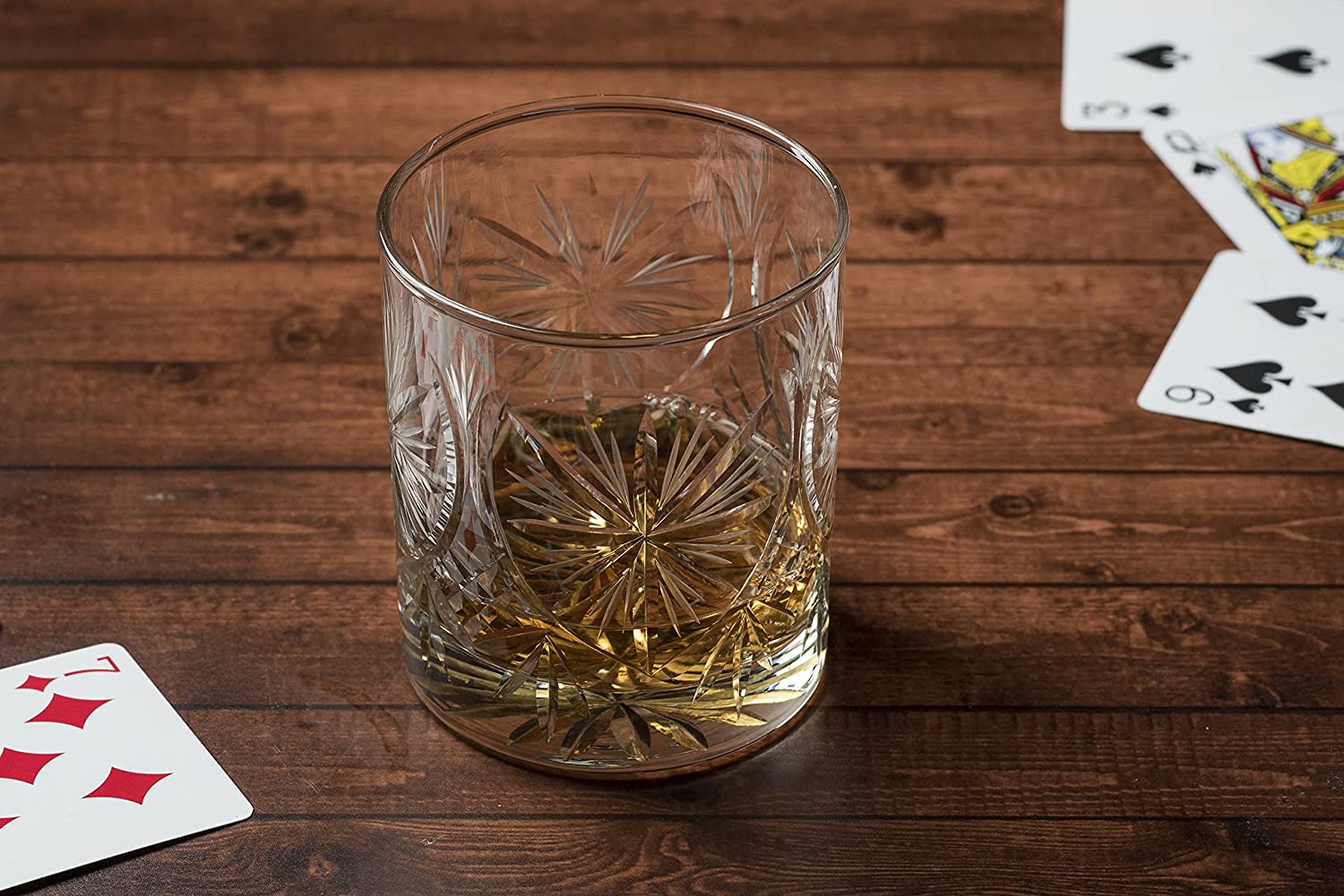 Whiskey Glasses,Set of 2, (290ml) , Turkish Hand Made Design Glasses