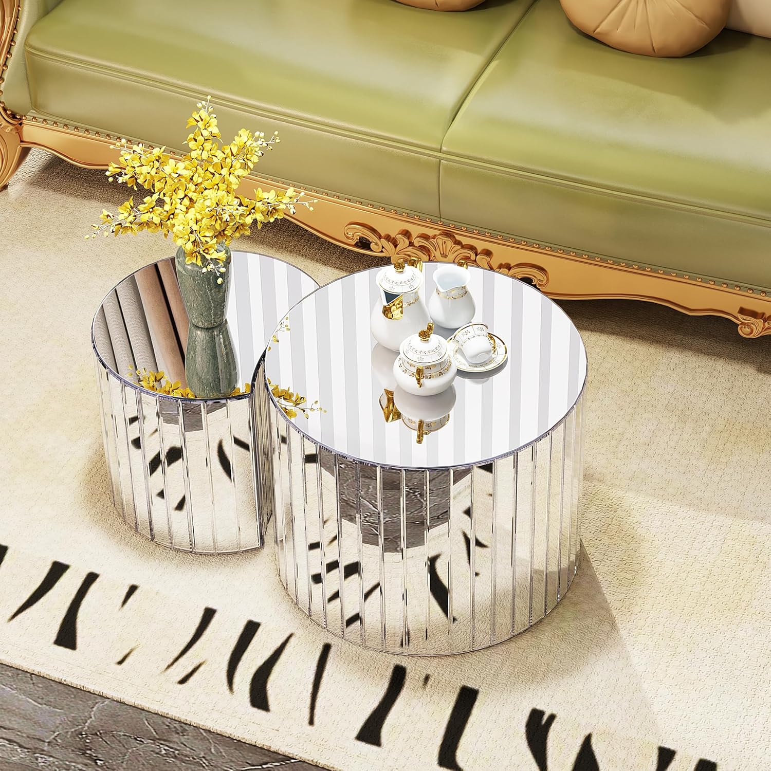 Nesting Coffee Table Set of 2
