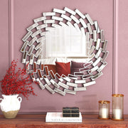 Venetian Wall Mirror Round Decorative