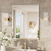 Rectangular Frameless Bathroom Mirror