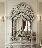 Wall Crown Mirror Venetian Mirror  60"x36"inch